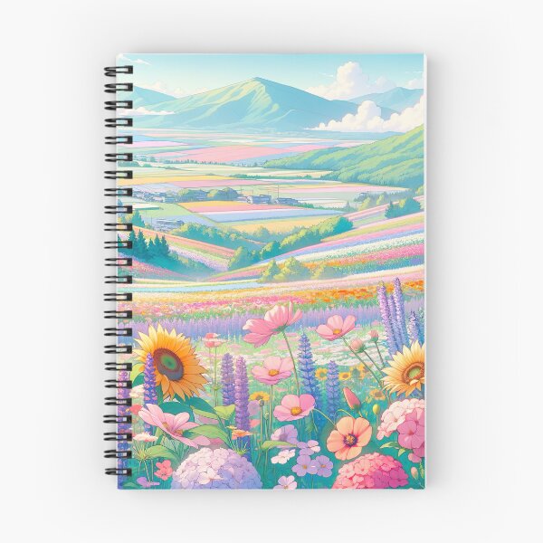 Item preview, Niseko Hokkaido Flower Fields designed and sold by unrealartwork.