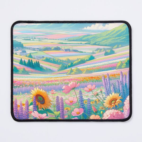 Item preview, Niseko Hokkaido Flower Fields designed and sold by unrealartwork.