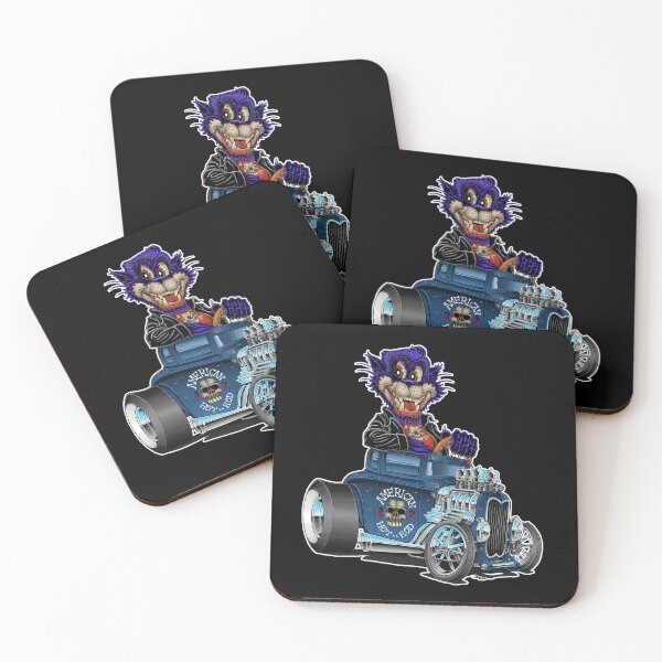Item preview, American Cat Hot Rod  designed and sold by brittmadding.