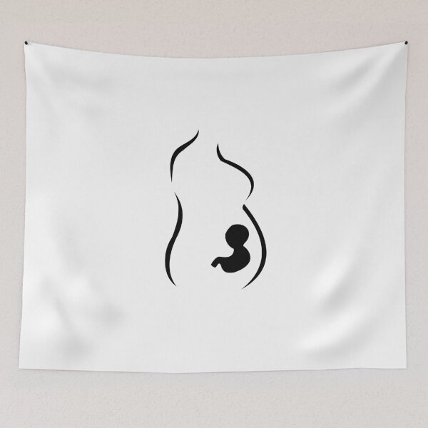 Item preview, Pregnant Mother with a baby in womb  designed and sold by Shawlin Islam.