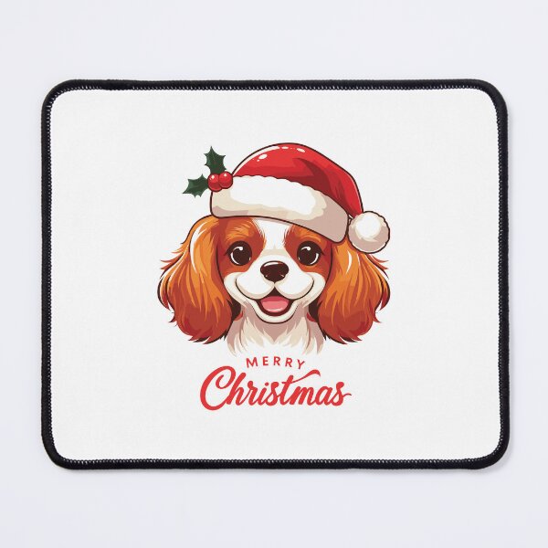 Item preview, Cavalier Spaniel Dog Christmas Greetings designed and sold by Arterx.