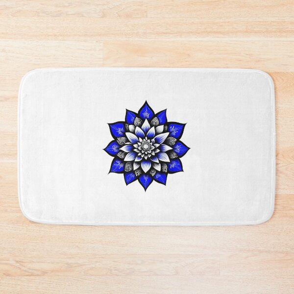 Item preview, Lotos Hojas Azul designed and sold by Oleg777999.