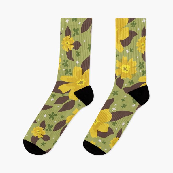 Item preview, Late Season Blooms in Yellow and Sage Green designed and sold by Aureusglow.