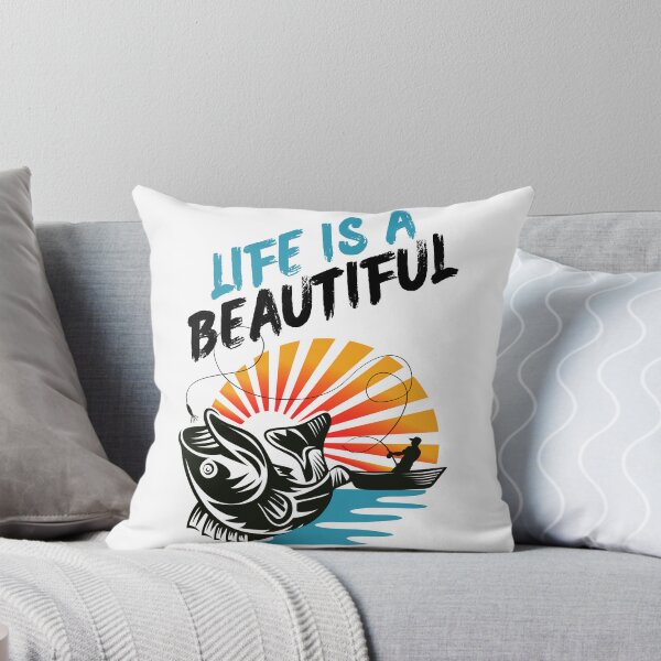 Item preview, Life is beautiful Fishing designed and sold by Jettart.