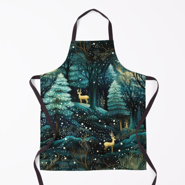 Item preview, Luminous Forest - Festive Mystical Seamless Artwork  designed and sold by NevernotmeUK.