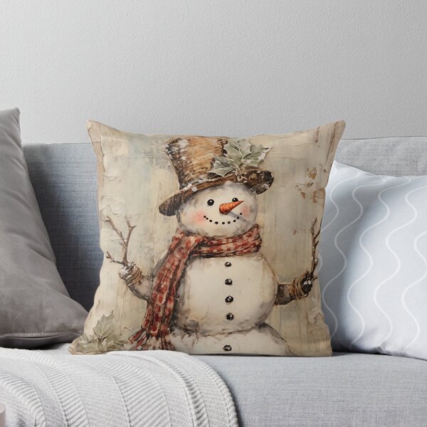 Item preview, Vintage Christmas Snowman 5 designed and sold by Juliascutecornr.