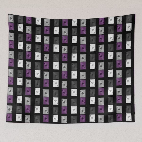 Item preview, Asexual Ace Symbol Playing Cards (separated) designed and sold by AroAxel.