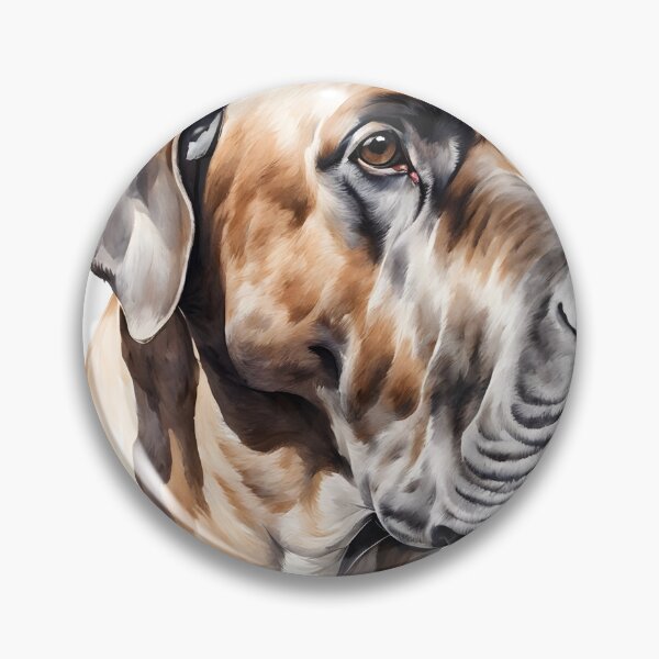 Artikelvorschau, Aquarellbild eines Deutschen Doggenhundes entworfen und verkauft von Petalandfur.