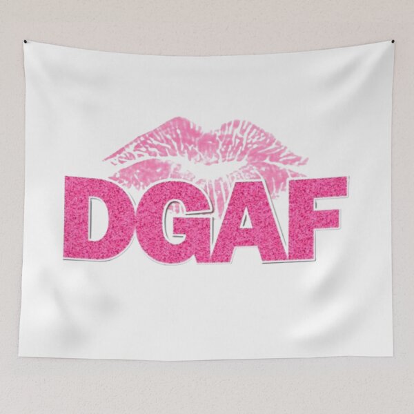 Item preview, DGAF y3k trashy pink kiss  designed and sold by My little sweet shop.