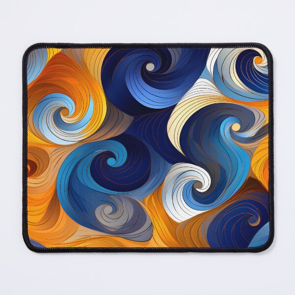 Item preview, Vibrant Abstract Swirls of Color Wallpaper designed and sold by VectorPlace.