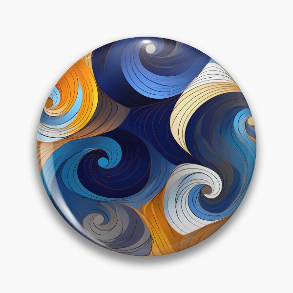 Item preview, Vibrant Abstract Swirls of Color Wallpaper designed and sold by VectorPlace.