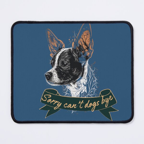 Item preview, Capture Canine Chaos with 'Sorry Can't Dogs Bye' - Premium Dog Sticker for Animal Enthusiasts designed and sold by AzottoShop.