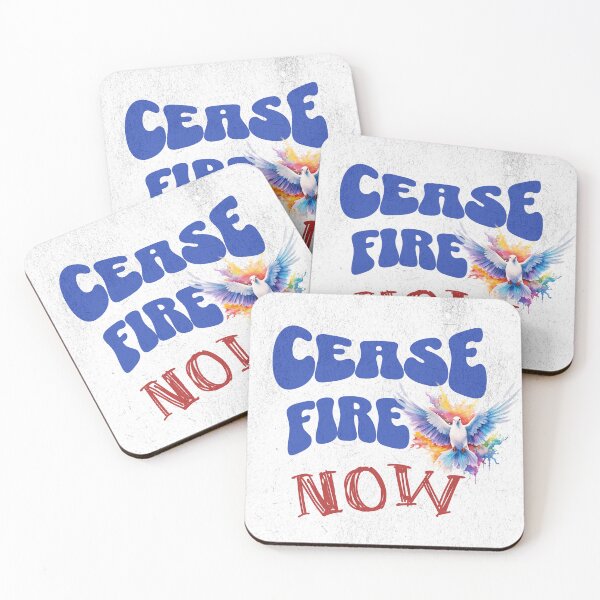 Item preview, Ceasefire Now End The Occupation Humanitarian Peace Dove Say No To War Peace Flag designed and sold by OliveAndSnow.