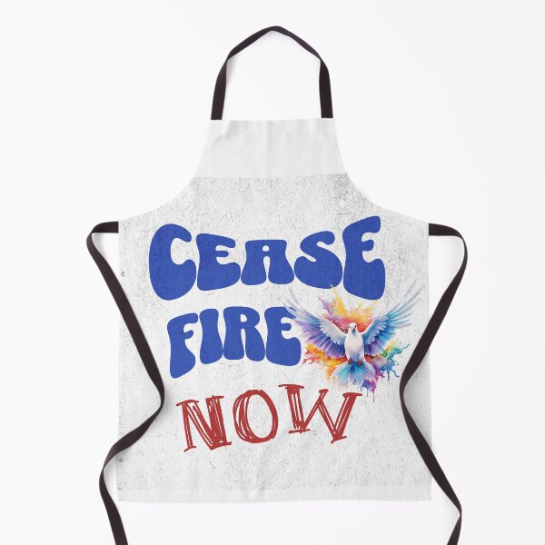 Item preview, Ceasefire Now End The Occupation Humanitarian Peace Dove Say No To War Peace Flag designed and sold by OliveAndSnow.