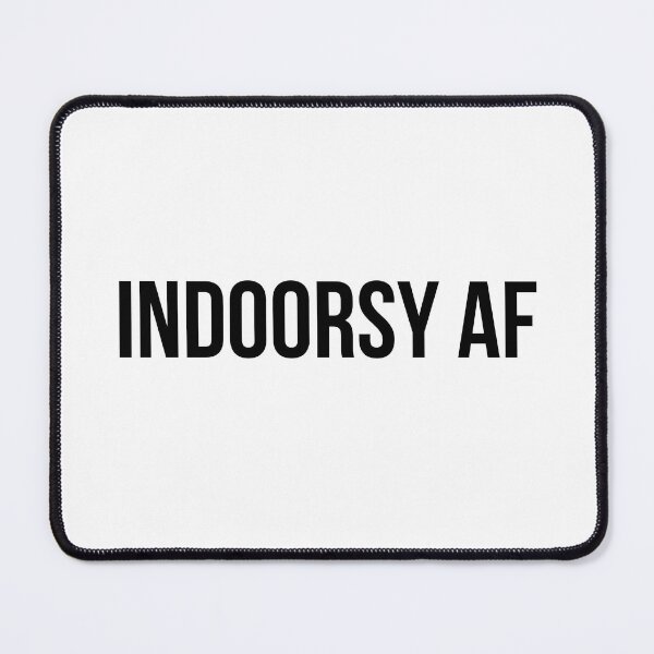 Item preview, INDOORSY AF couch lover - mug, sticker, shirt, hat, etc designed and sold by cloudhiker.