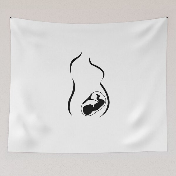 Item preview, Pregnant Mother with a baby in womb  designed and sold by Shawlin Islam.