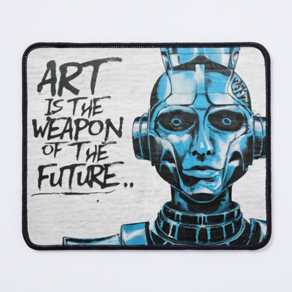 Item preview, Robot Stencil Graffiti designed and sold by Bomax121.