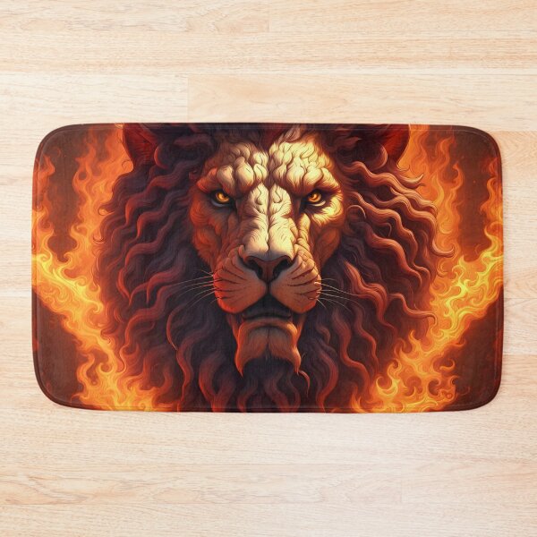 Item preview,  The captivating imagery of a lion's head  designed and sold by Marcu Ioachim.