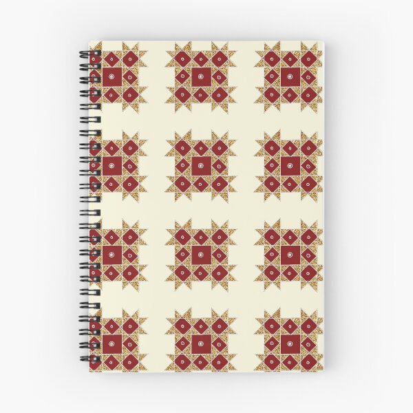 Item preview, Kolam/Muggu/Rangoli  - Maroon with Gold designed and sold by ShreecreatE.