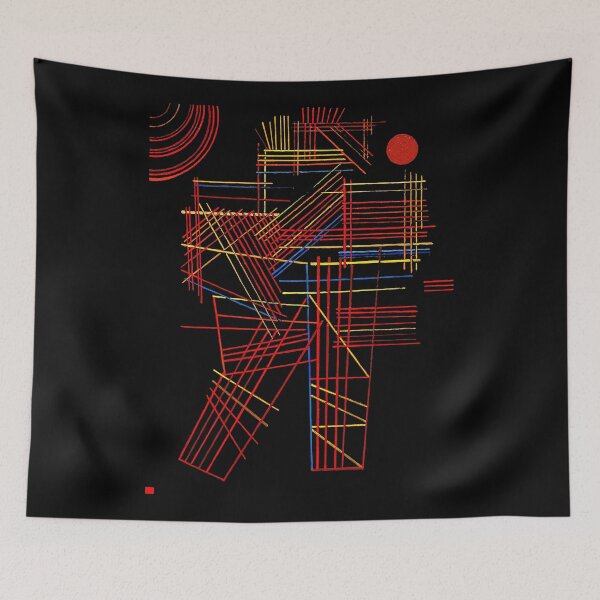 Item preview, HD. Colored Sticks, by Wassily Kandinsky designed and sold by MINDTHECHERRY.