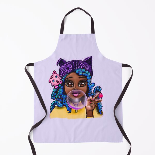 Item preview, Cute black Girl, African American, melanin Afro hair Black cartoon, anime girls game character girl designed and sold by Artonmytee.