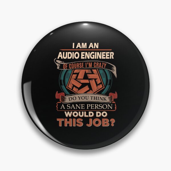 Item preview, Audio Engineer - Sane Person designed and sold by analisanta.