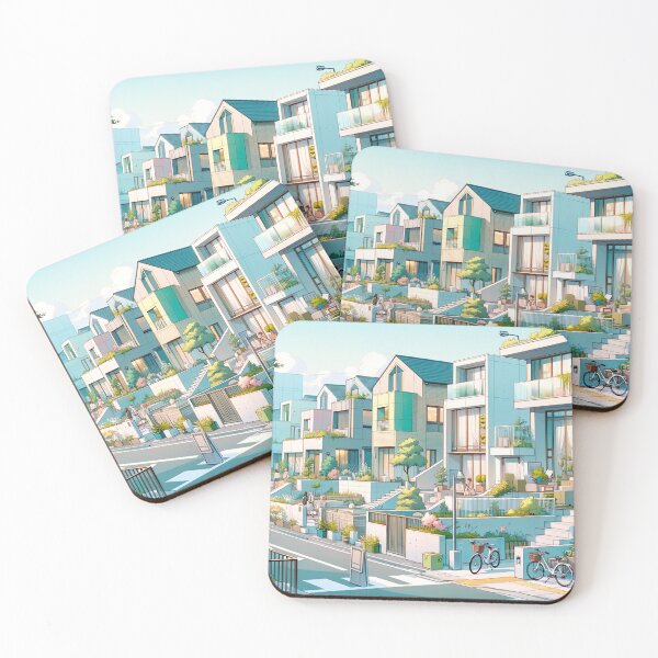 Item preview, Modern homes in Tokyo Japan designed and sold by unrealartwork.