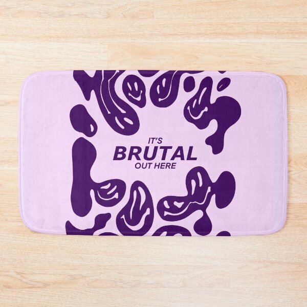 Item preview, It is Brutal Out Here Design Purple Cool Aesthetic Cover Art designed and sold by pointense.