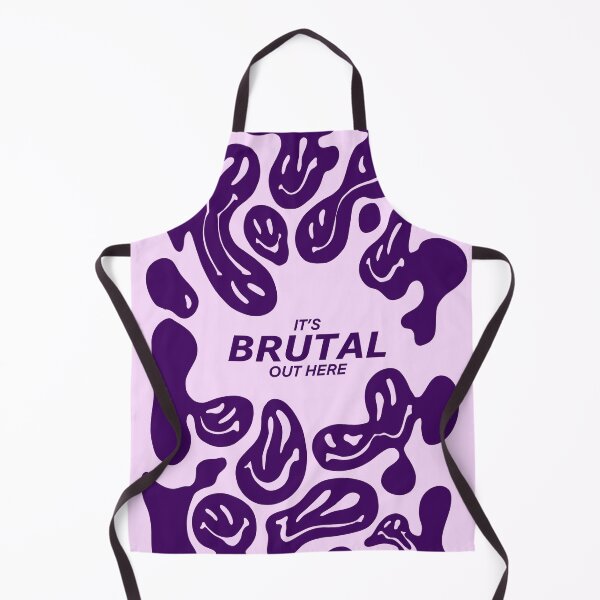 Item preview, It is Brutal Out Here Design Purple Cool Aesthetic Cover Art designed and sold by pointense.