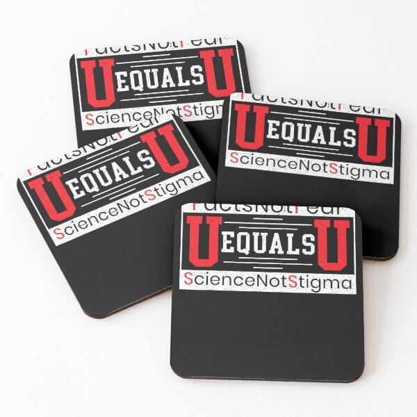 Item preview, Facts Not Fear U Equals U Science Not Stigma HIV AIDS designed and sold by defabiosofxs.