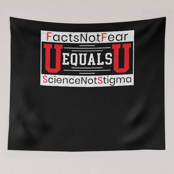 Item preview, Facts Not Fear U Equals U Science Not Stigma HIV AIDS designed and sold by defabiosofxs.