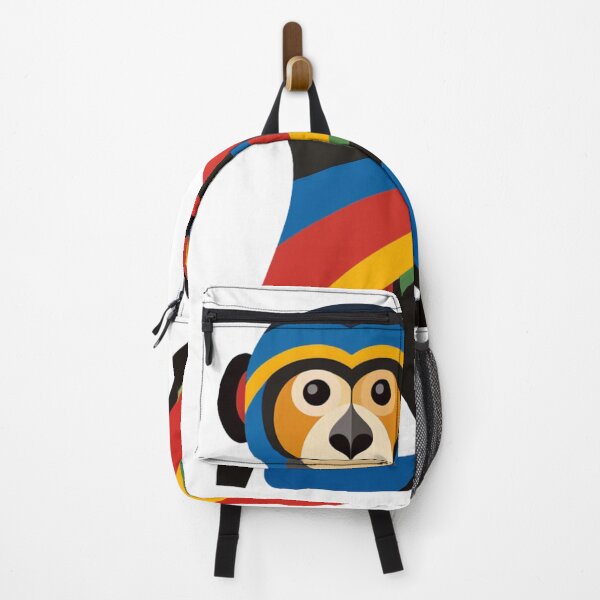 Item preview, A COLORFUL MINIMAL MONKEY designed and sold by infinitearte.