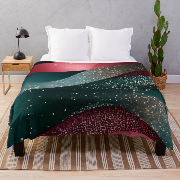 Item preview, Glittering Ruby and Emerald Ribbons Wallpaper designed and sold by VectorPlace.