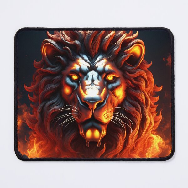 Item preview, Experience the fierce power and untamed lion beauty designed and sold by Marcu Ioachim.