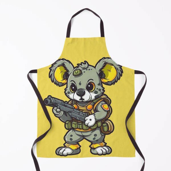 Aperçu de l'œuvre Koala Commando : unité de combat à fourrure en action créée et vendue par Minpadesign.