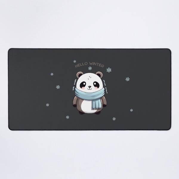 Item preview, Cute panda in a scarf. Hello winter  designed and sold by Tsifra.
