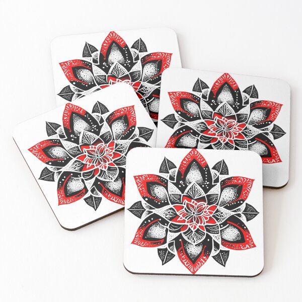 Item preview, Lotos Hojas Rojas designed and sold by Oleg777999.