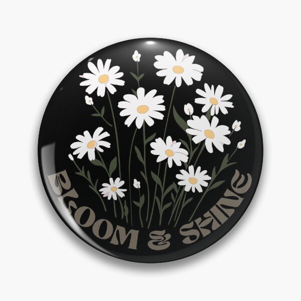 Item preview, White Daisies Flower, Blooming Daisies Bloom and Shine  designed and sold by GirlGlowGraphic.