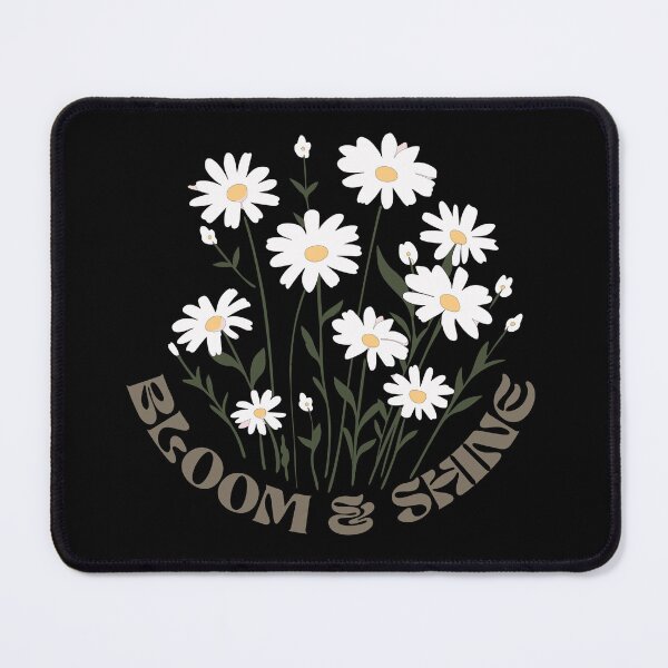 Item preview, White Daisies Flower, Blooming Daisies Bloom and Shine  designed and sold by GirlGlowGraphic.