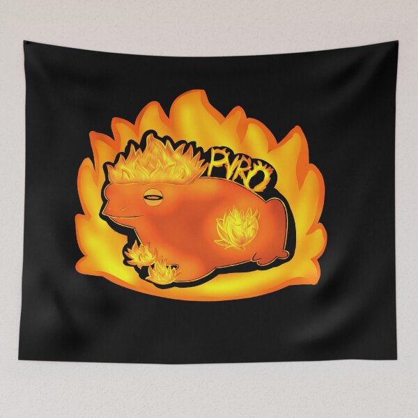 Item preview, Pyroad the fire toad designed and sold by RancherToads.