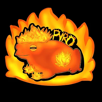 Artwork thumbnail, Pyroad the fire toad by RancherToads