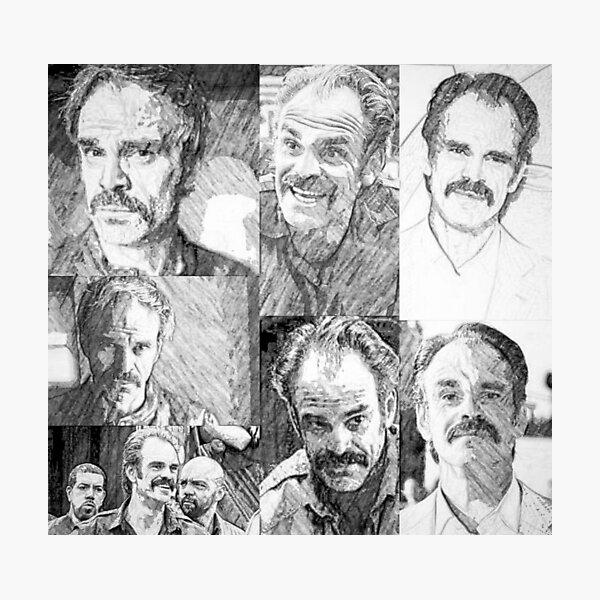 Steven Ogg Love Photographic Print