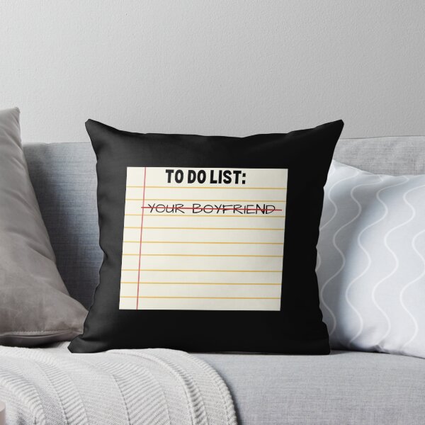 Item preview, To Do List Your Boyfriend - Funny Sarcastic - Funny Trash Talk Gag designed and sold by elvisg03.
