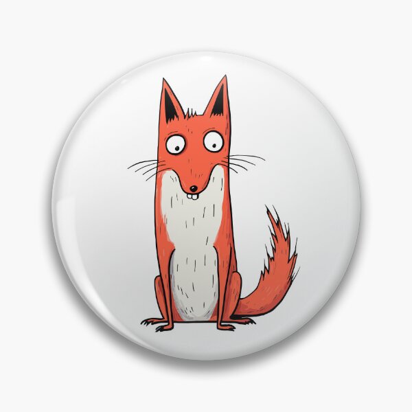 Artikelvorschau, Lustiger süßer Fuchs entworfen und verkauft von TheHellSong.