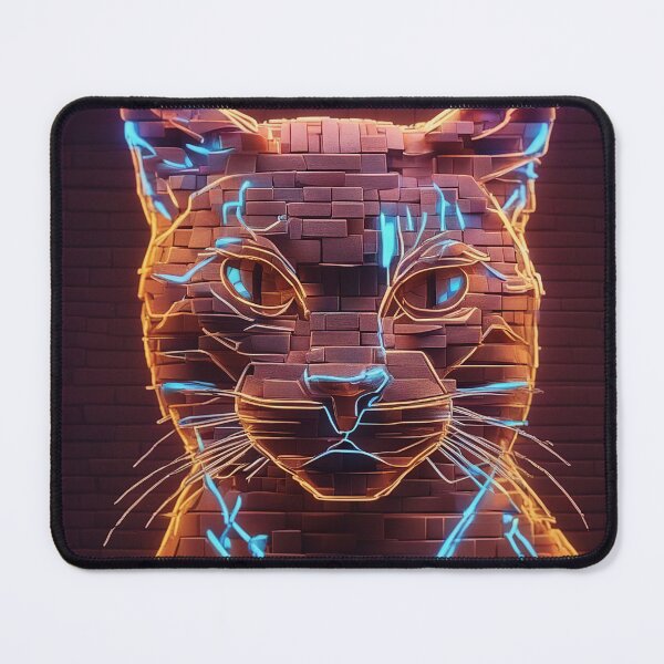 Item preview, Gato callejero de neón designed and sold by DrawingConcl.