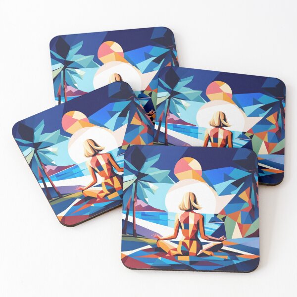Item preview, Blue Tropics Mindfulness. - Mindful Wall Art.  designed and sold by TheMindfulExpat.