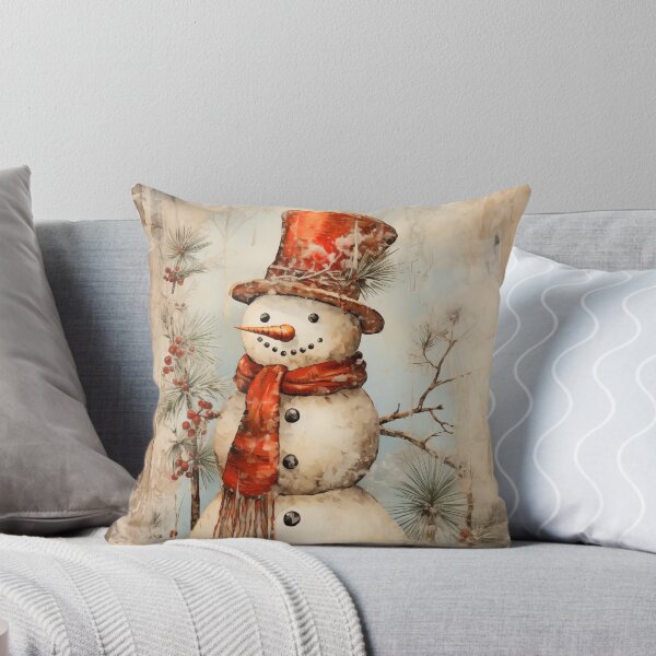 Item preview, Vintage Christmas Snowman  designed and sold by Juliascutecornr.