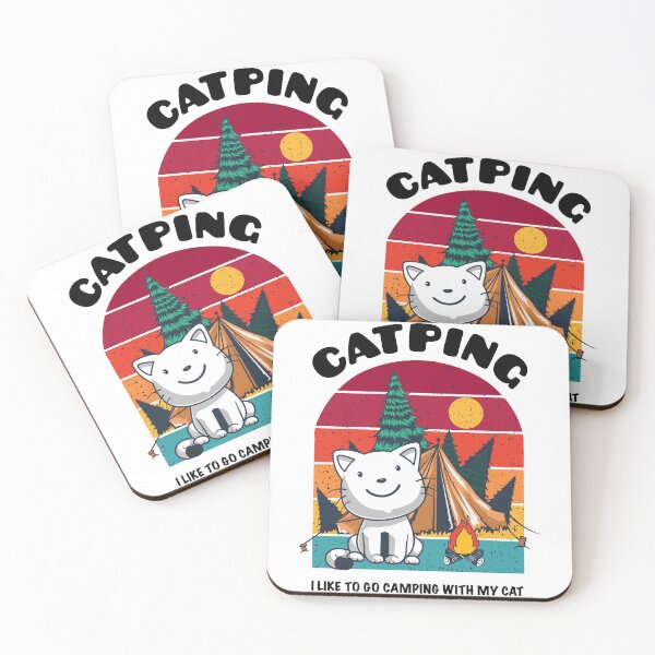 Item preview, camping with cat designed and sold by tanapong51.
