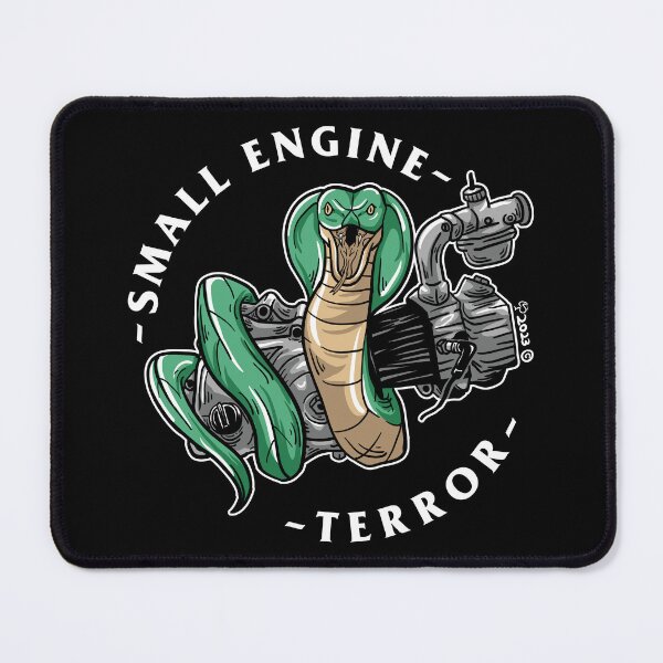 Item preview, small engine motorcycle snake terror designed and sold by cosmoshroom.