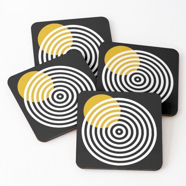 Item preview, Yellow dot on circle designed and sold by HOMELON.